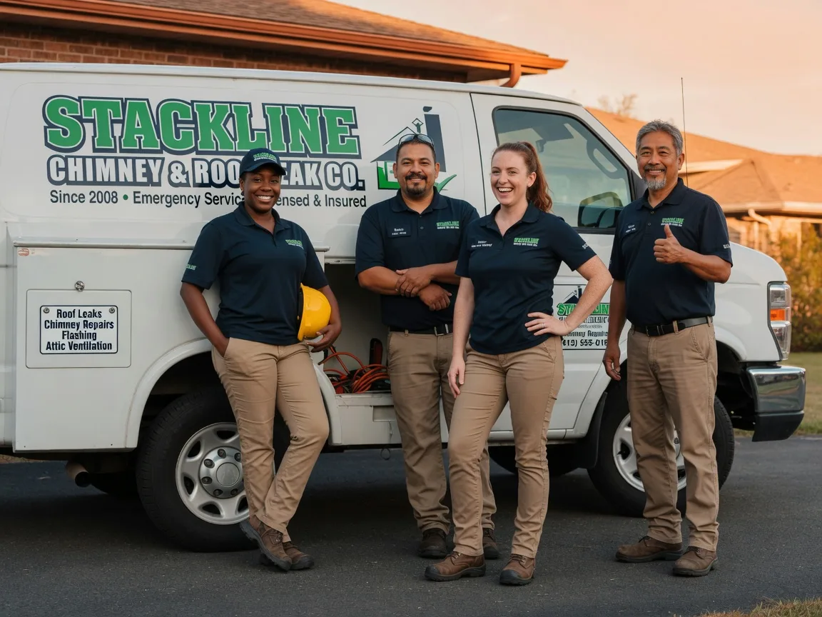 Chimney flashing repair company in Rockton, IL